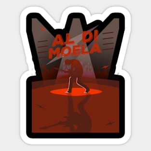 Al Di Meola Russian Pop Sticker